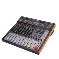 hot dj equipment 8ch audio mixer