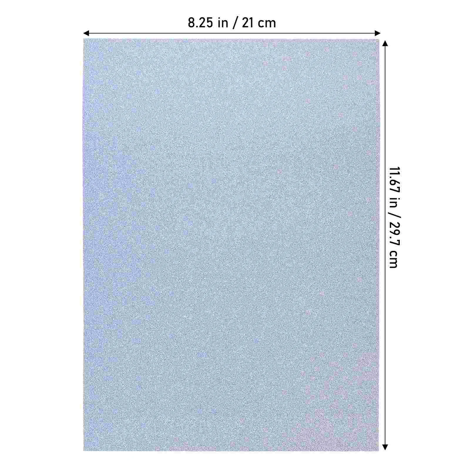 Рисунок 6 - листы A4, блестящие материалы для