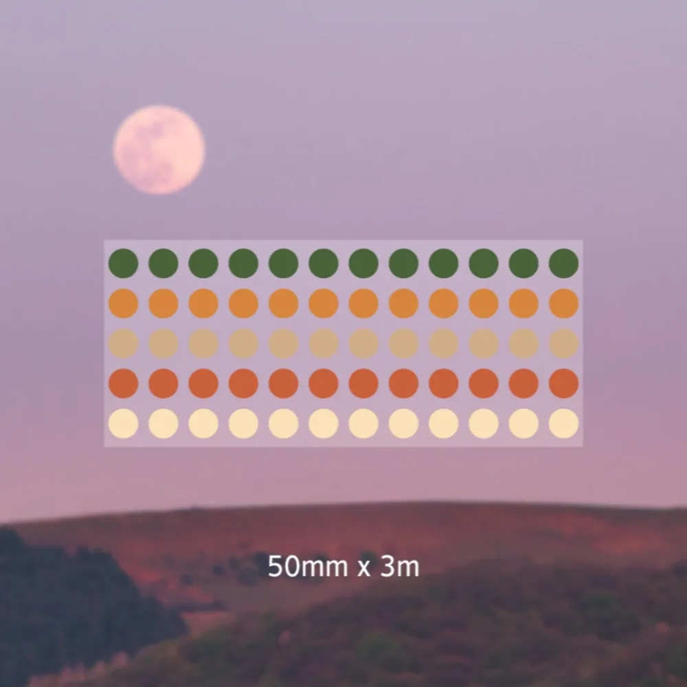 Базовый элемент декоративная клейкая лента точечная Маскировочная васи Diy