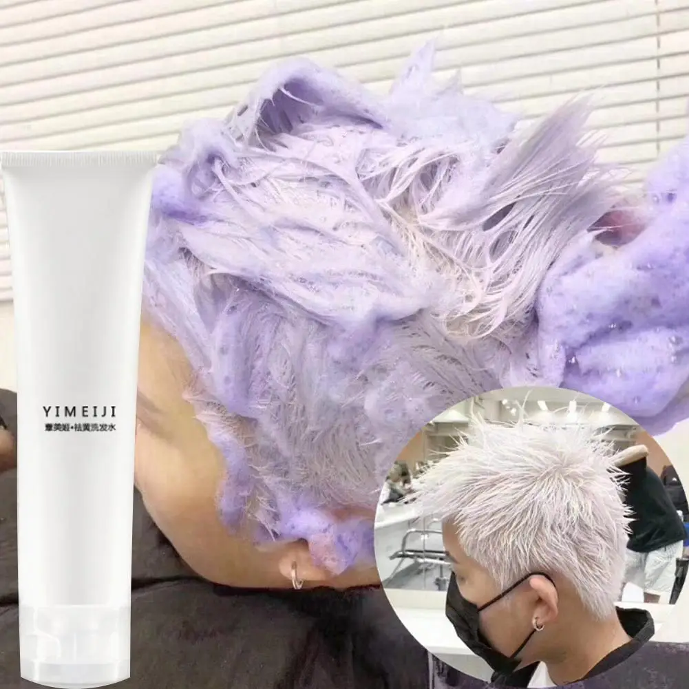 

Professional Purple Shampoo Bleached Highlighted Shampoo Effective Purple Shampoo For Blonde Hair Shampoos Remove Yellow T5B8