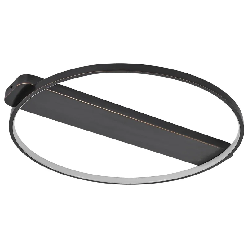 Ультратонкая медная потолочная лампа современный минималистичный светильник в