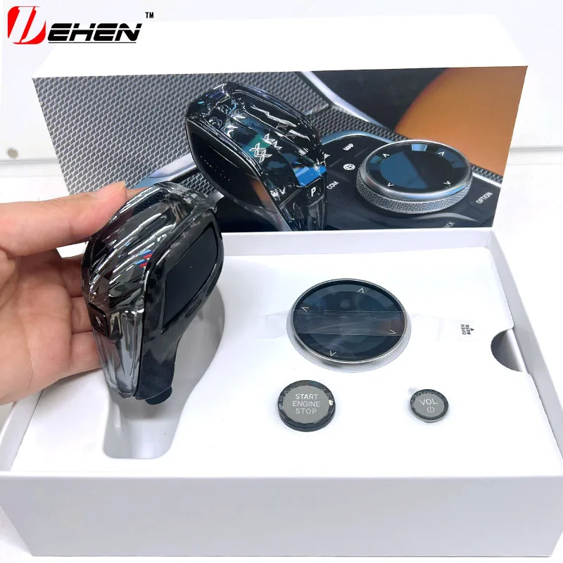 Кристаллическая ручка переключения передач из углеродного волокна для BMW 12 3 4 8