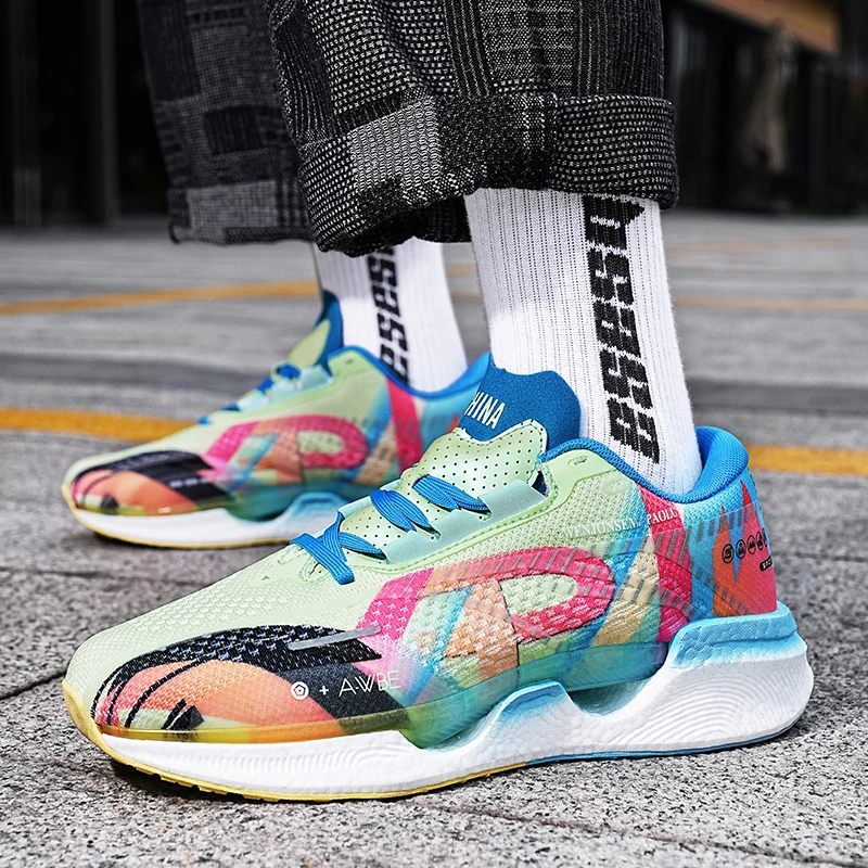 

Высококачественная Мужская свободная мужсветильник спортивная обувь для бега Дизайнерские кроссовки Мужская Спортивная обувь для занятий легкой атлетикой