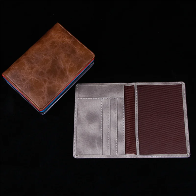Мужской держатель для паспорта портативный набор мужской кожаный аксессуары
