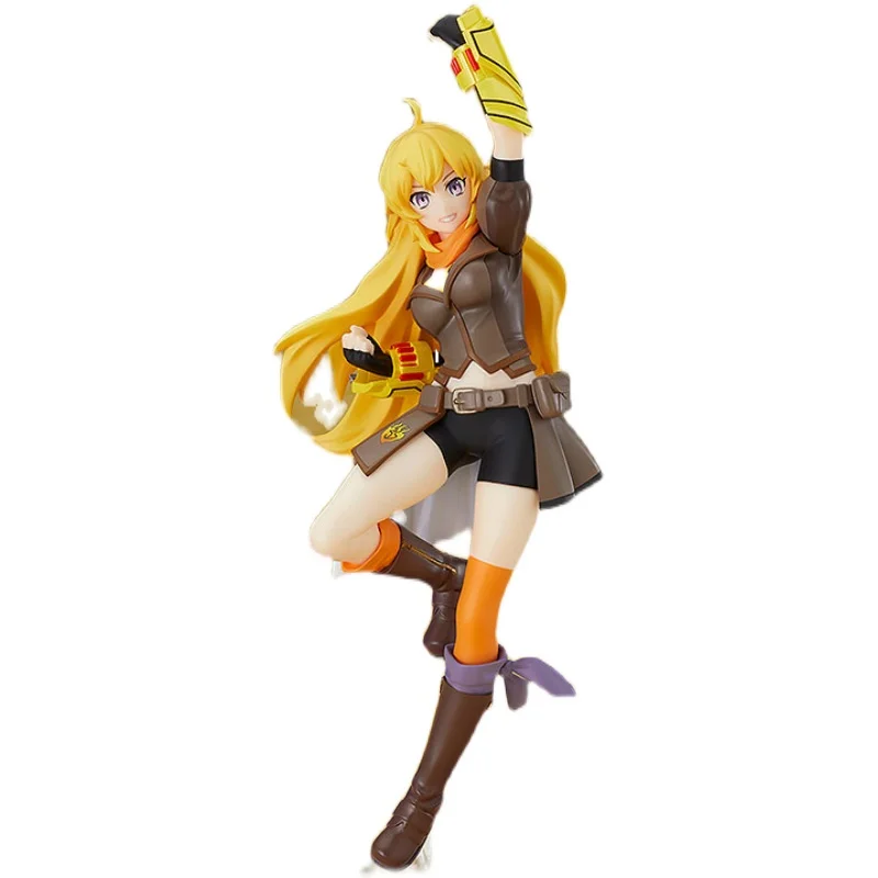

17cm Genuine GSC Pop Up Parade RWBY Yang Xiao Long Anime Figure Action Model Collection Ornament Boy Kids Toy Birthday Gift