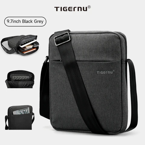 Tigernu водонепроницаемая мужская сумка-мессенджер для iPad 9,7-11 дюймов