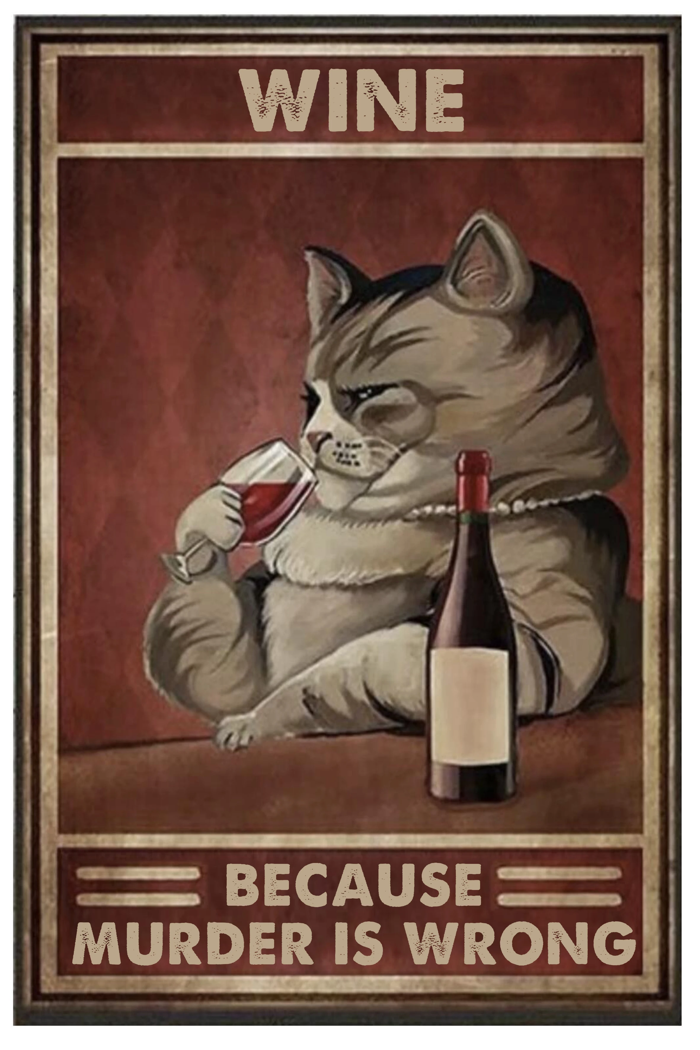 

This Is What I Do I Teach And I Know Things Metal Tin Sign Cat Life Decor Cat Lover Farmhouse Family Coffee Corner Bar Courtyard