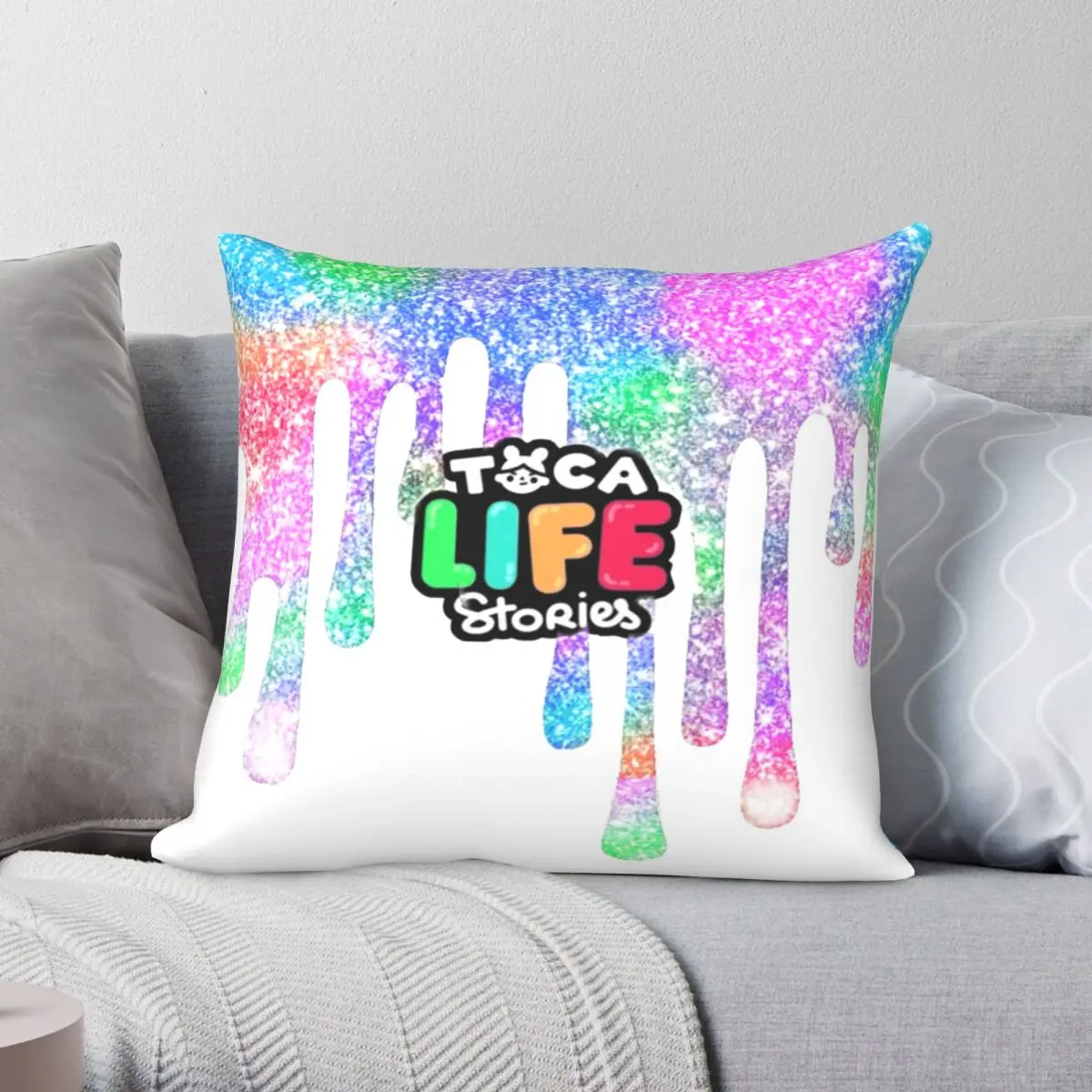

Toca Boca Tocaboca Colors Pillowcase Polyester Linen Velvet Printed Zip Decor Pillow Case Home Cushion Cover Wholesale