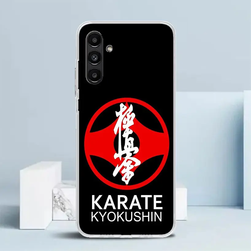 Oyama Kyokushin Karate чехол для телефона Samsung Galaxy A15 A14 A13 A12 A55 A54 A53 A52 A35 A34 A33 A32 A25 A24 A23 A22 A04S A03S A