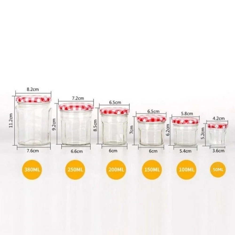 

Стеклянная банка для варенья 50 мл