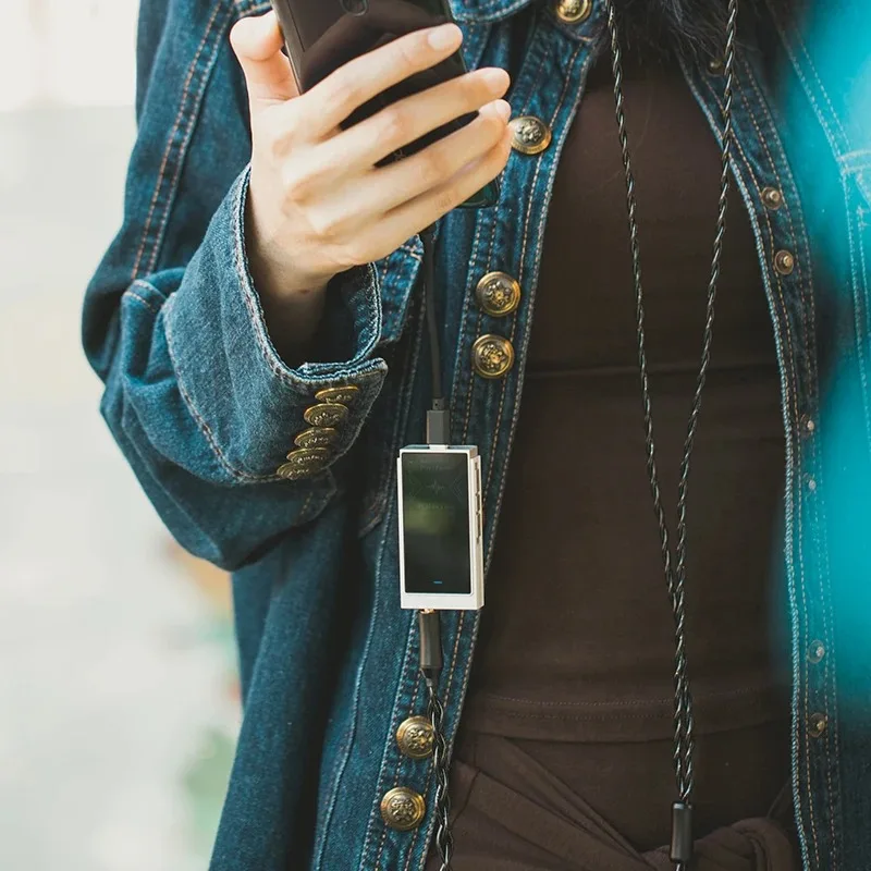 SHANLING UA6 HIFI Портативный USB ЦАП Усилитель для наушников с аккумулятором 220 мАч 4 x CS43131