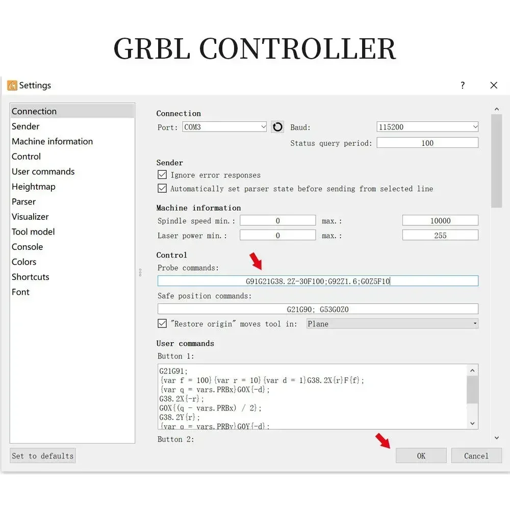 Обновите свой инструмент с ЧПУ для sondy 3018Pro/CNC Grbl Z фрезерный станок осью сенсорной
