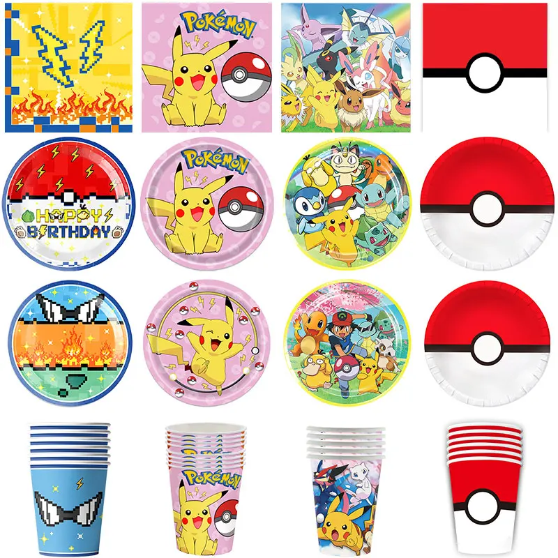 Набор для декора дня рождения Pokemon Pikachu TAKARA TOMY