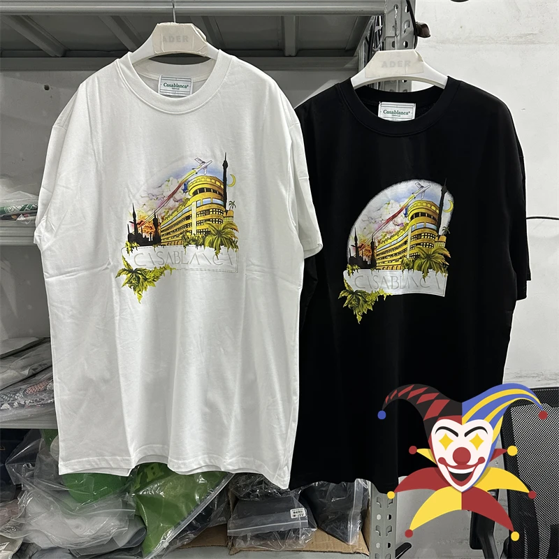 

Architectural Printing Casablanca T Shirt Men Women T-shirt Casual Tees