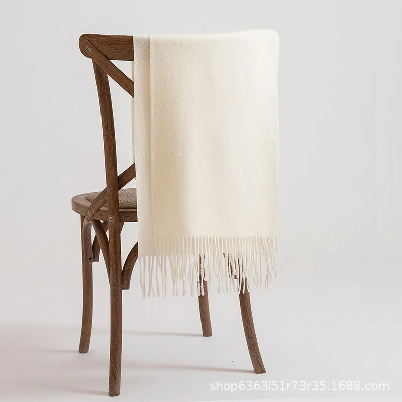 Новинка 2024 шарф из 100% шерсти внутренней Монголии осенне-зимний женский