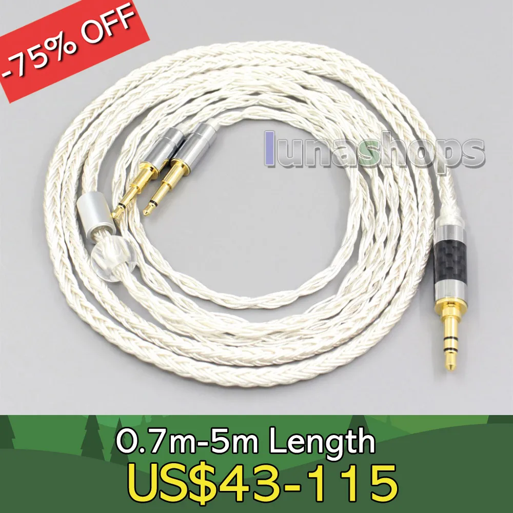 

16 Core OCC Silver Plated Headphone Cable For Sol republic Master Tracks HD V8 V10 V12 X3 Headphone LN007050