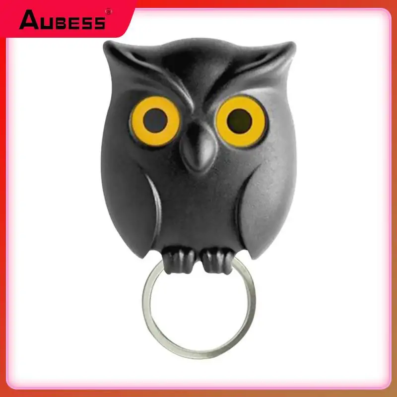 

Night Owl Key Holder Magnetic Wall Key Holder Keychains Kitchen Hanger Hook Hanging Key It Will Open Eyes Home Decoration Acc