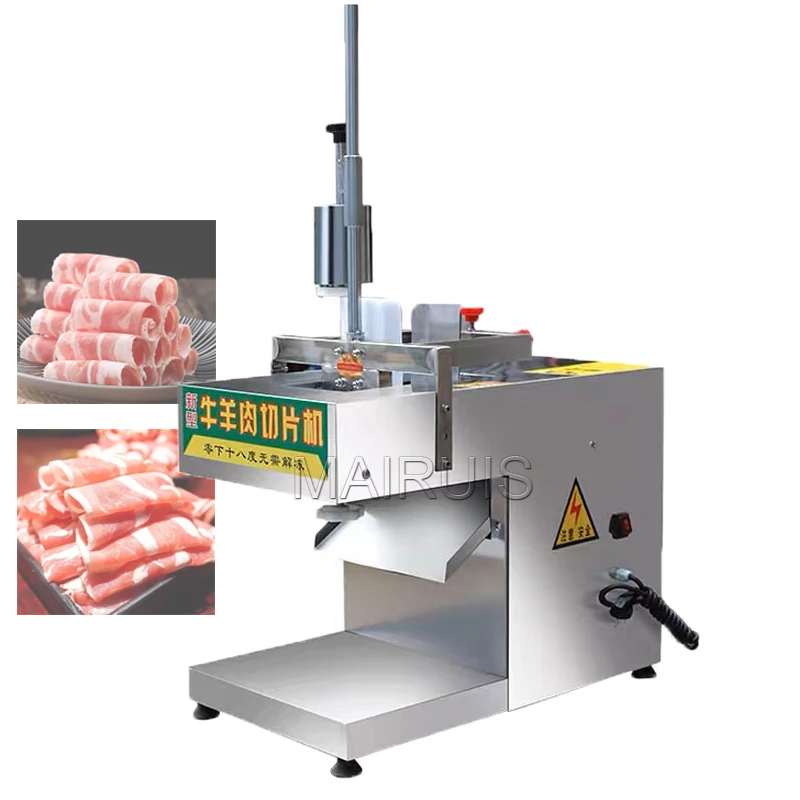 

Fully Automatic Commercial Stainless Steel Double-Cut Mutton Roll Machine