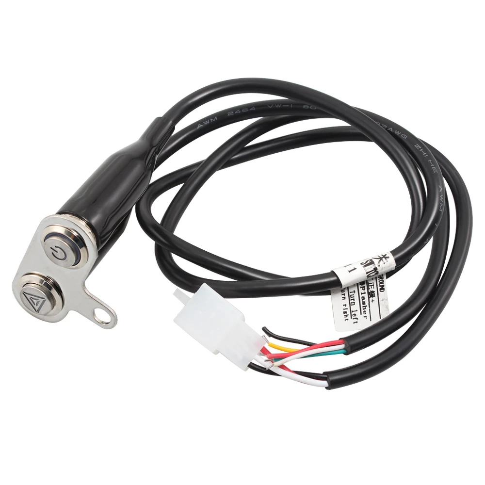 

Светодиодный переключатель аварисветильник для мотоцикла скутера ВКЛ-ВЫКЛ, двойная Аварийная сигнализация, мигающая кнопка, водонепрониц...