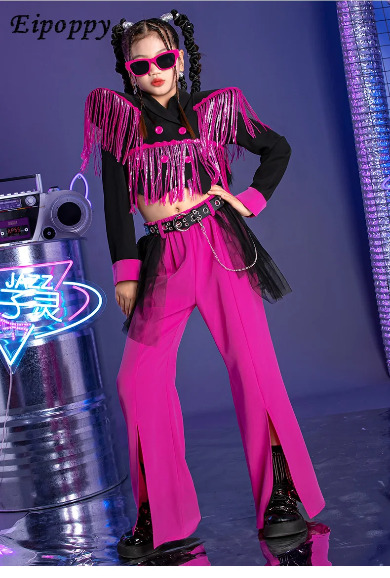 Одежда для подиума девочек одежда властителя детский модный крутой костюм