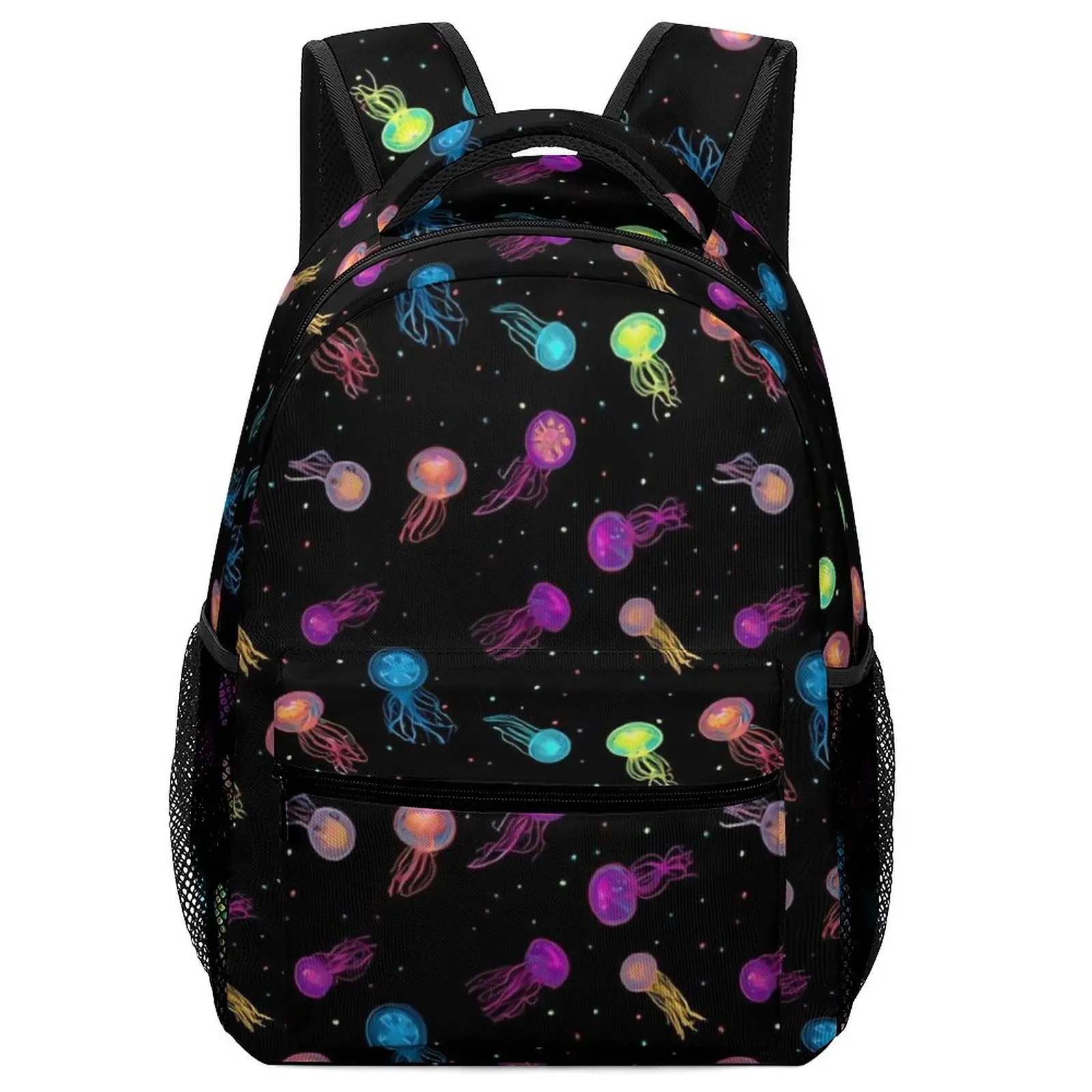 

Яркий рюкзак с принтом в виде медузы, рюкзак для трекинга, Молодежные милые школьные сумки для старшей школы, цветной дышащий рюкзак