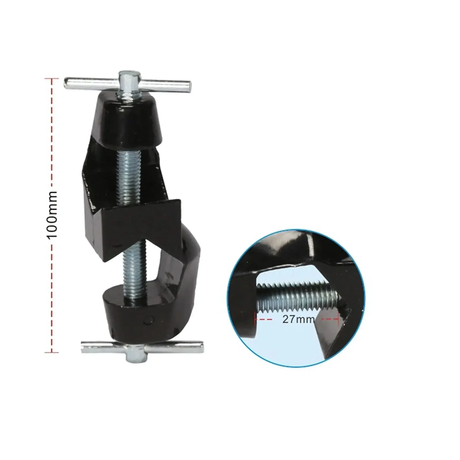 

Лабораторный зажим поворотный железный 100 мм