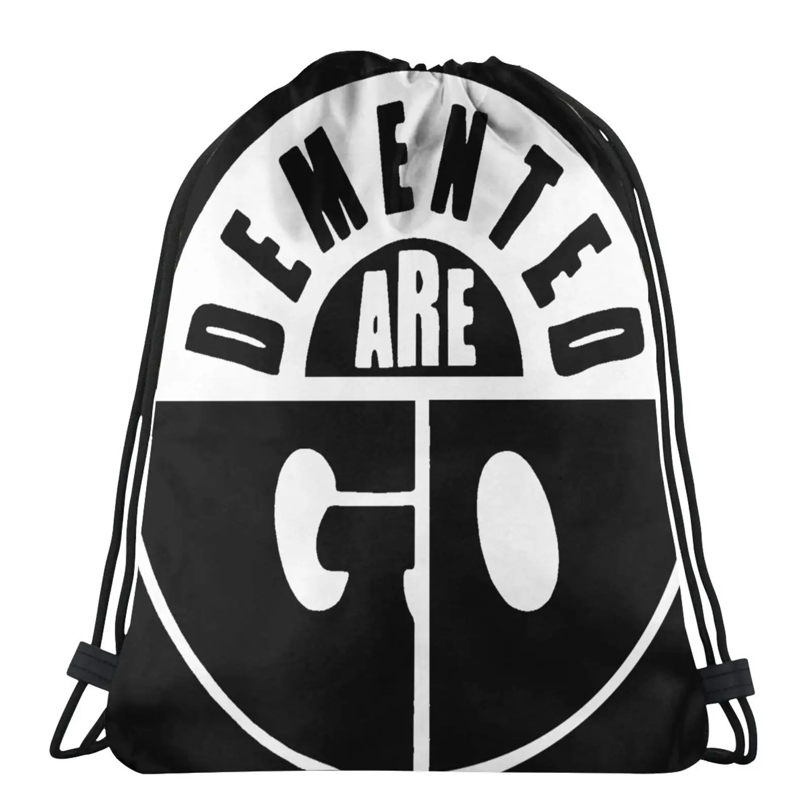 

Demented Are Go Psychobilly Bandan Bag Bag Ropes Organza Bags Shoe Bags Dust Bag Sport Shoe Bag Gothic Shoes Cotton Fabric Bag
