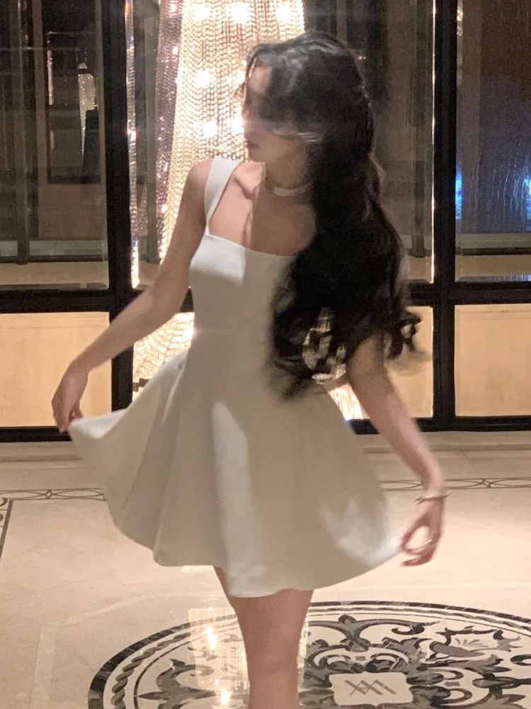 Женское винтажное платье-миди без рукавов элегантное вечернее платье-трапеция в