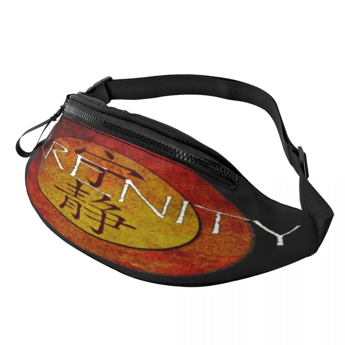

Serenity Logo Fanny Pack,Waist Bag Fashionable With Zip Daily Crossbody Bag Multi-Style