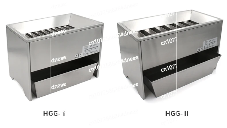Горизонтальный образец из нержавеющей стали зерно зерна кукурузы пшеницы