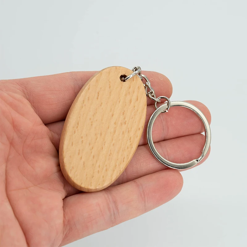 30 шт. деревянные Брелоки для ключей