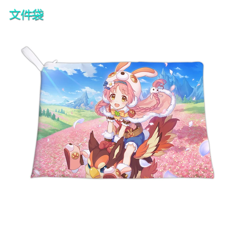 

IVYYE Re:Dive Game 88764 Anime Customized Handbag Casual Pen Document Bag Student Cartoon Tote Children Unisex