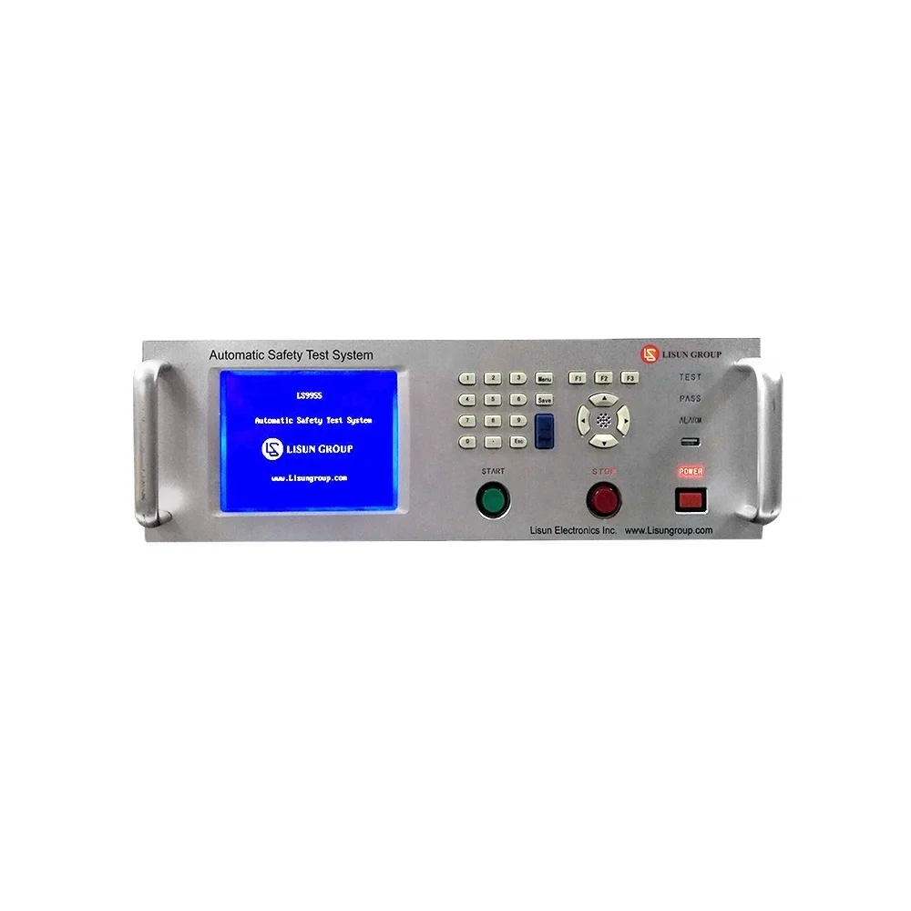 

Automatic Safety Test System 5kv Dc Ac Hipot Tester Withstand Voltage Tester Insulation Earth Resistance Tester LISUN LS9955