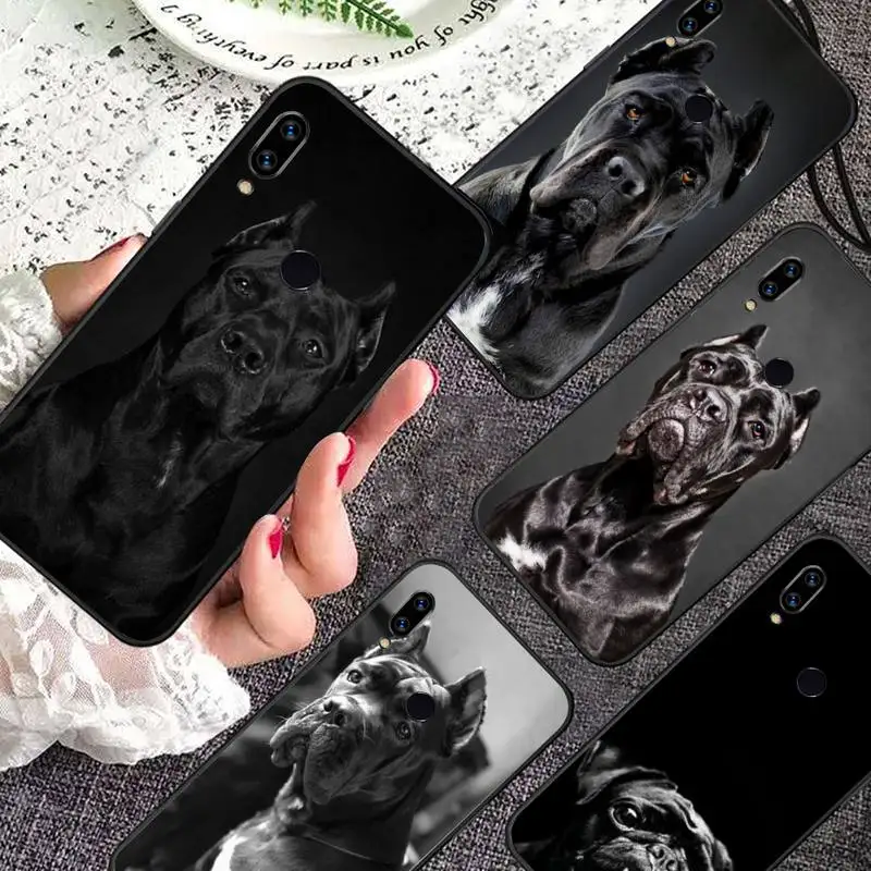 

Italian Cane Corso Mastiff Dogs Phone Case For Xiaomi Redmi note 7 8 9 11 i t s 10 A poco f3 x3 E pro lite funda shell coque