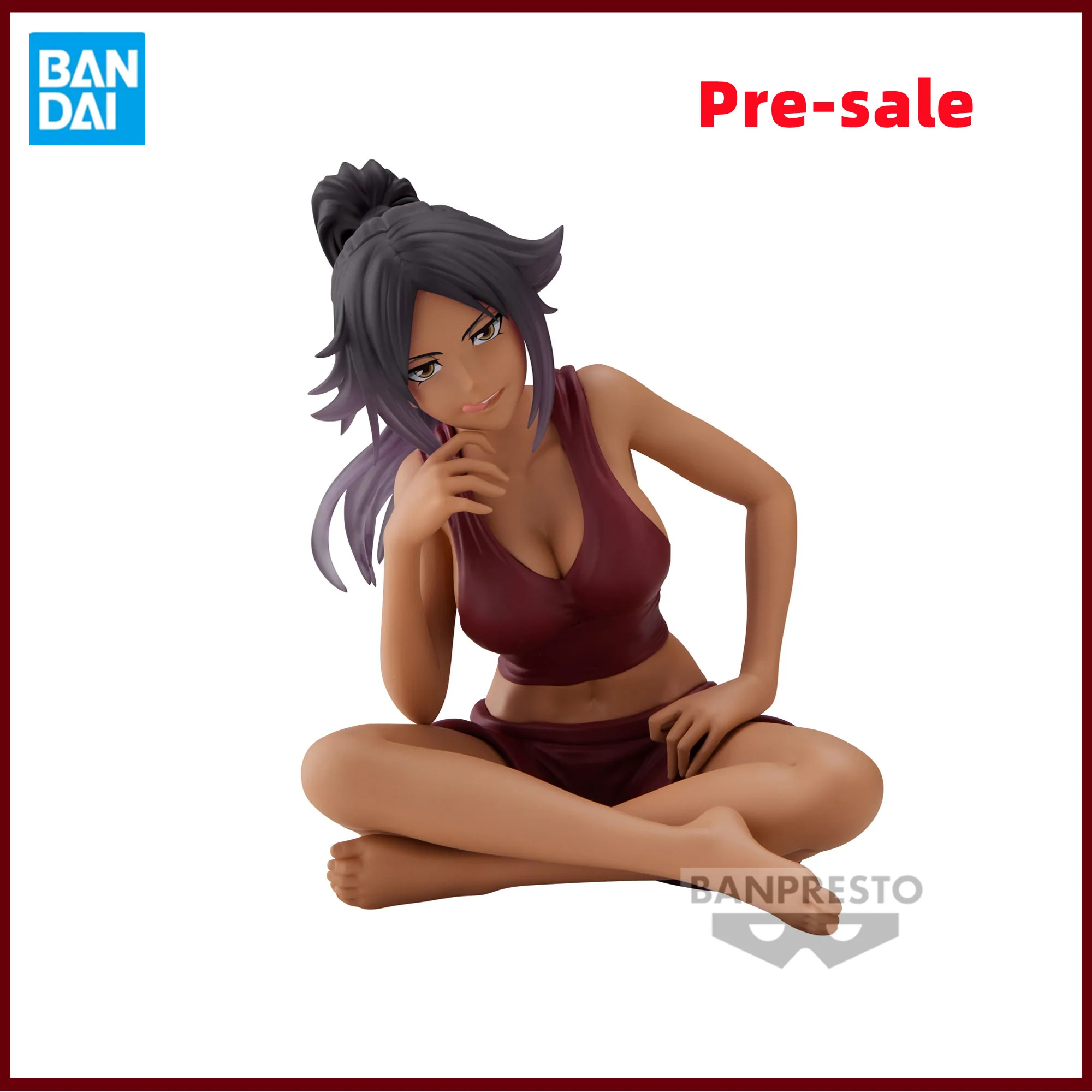 Фигурка аниме Shihouin Yoruichi оригинальная отбеливающая, ПВХ экшн-фигурка расслабляющее время, игрушечная кукла, коллекционная фигурка из твердой души