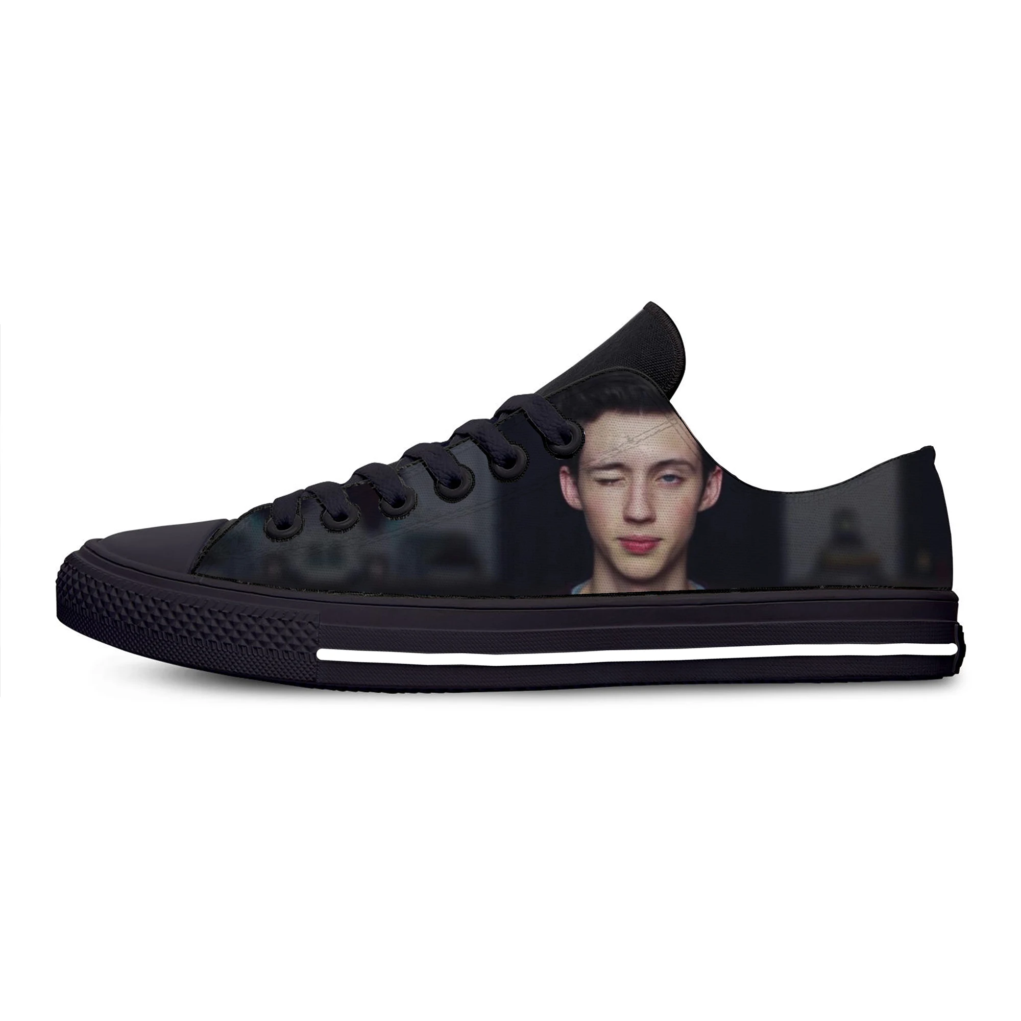 

Troye Sivan 2021 Low-cut Trainers Canvas Flat Shoes Men Women Casual Vulcanize Shoes New Women Summer Autumn Sneakers