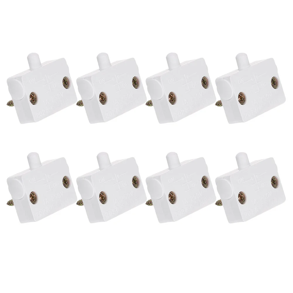 

8pcs Replacement Closet Light On Off Switch Door Switch