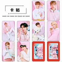 10set kpop stray kids 2nd lovestay chocolate factory card sticker bus meal card student sticker gift i n felix fan collection