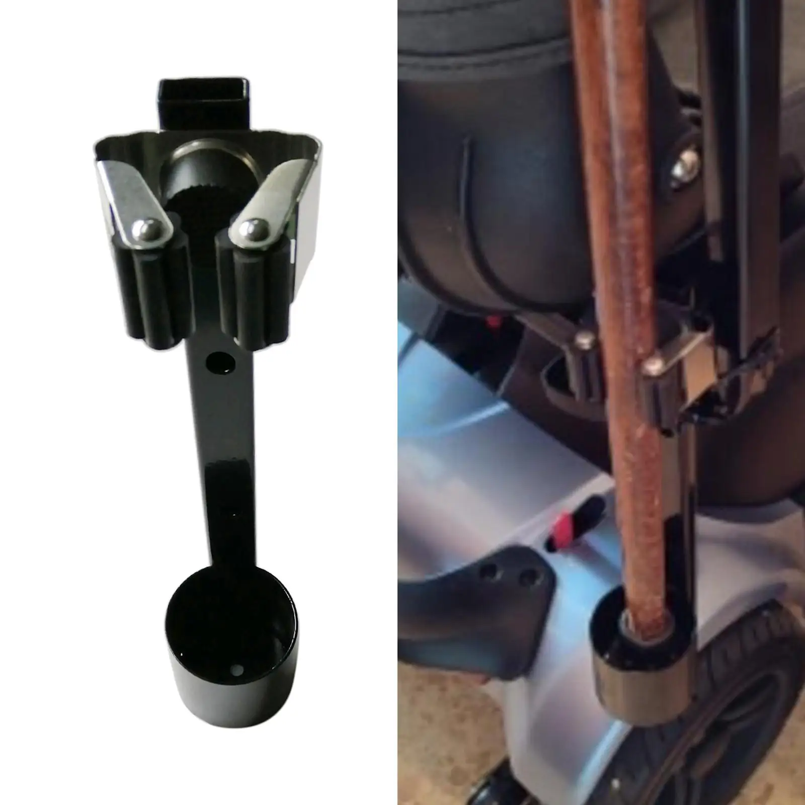 Crutch Holder Accessory for Rollators Mobility Scooter |