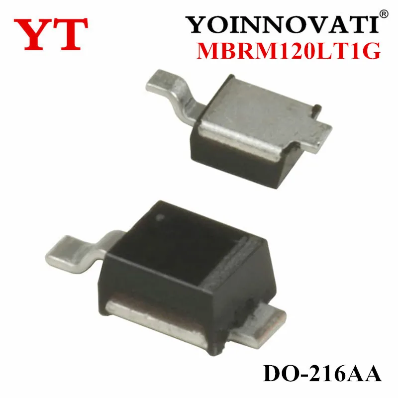 

10 шт./лот MBRM120LT1G BCF MBRM120 1A 20V DO-216AA IC