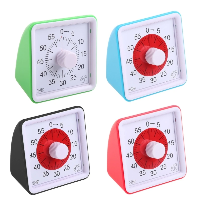 

60 Minute Visual Timer Classroom Countdown Clock for Kids Adults for TIME Management Tool for Teaching Kitchen Drop Shipping