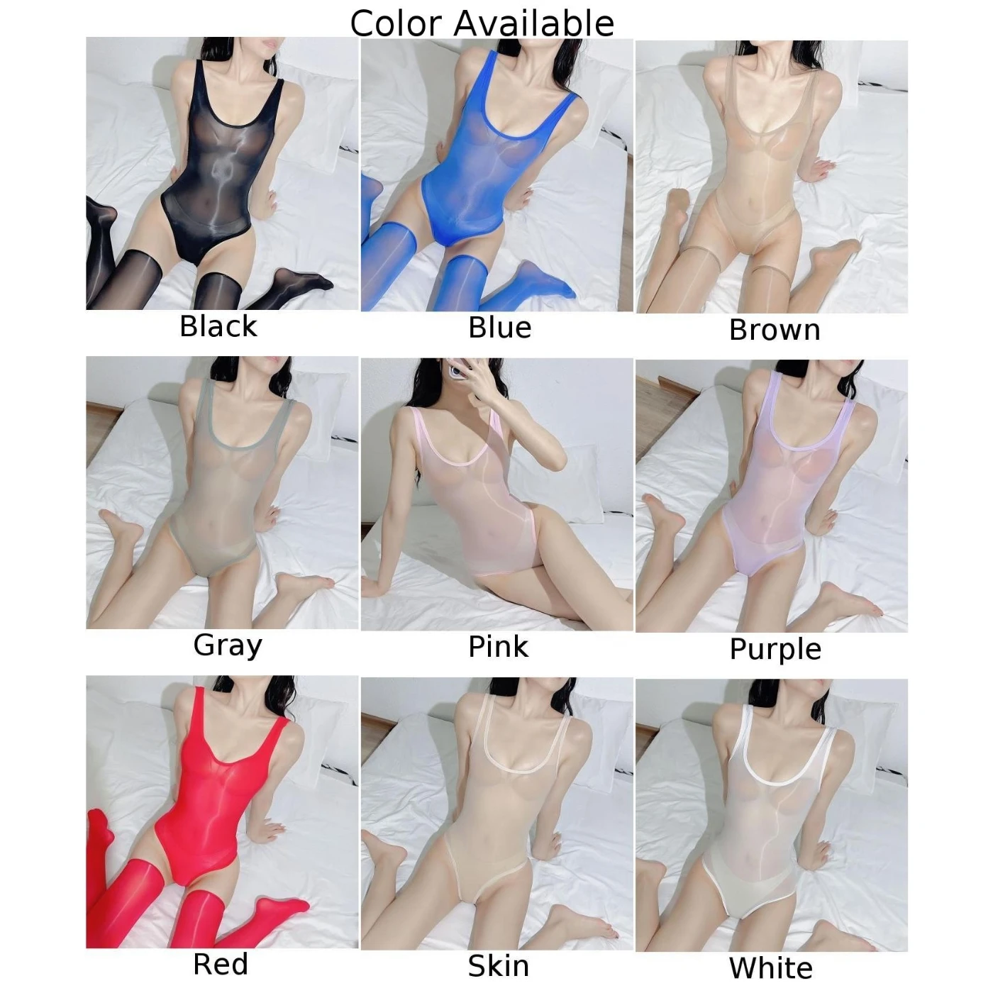 Женское глянцевое масляное блестящее боди бикини сексуальное женское белье