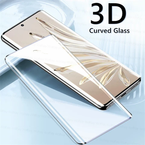 3D изогнутое стекло для Honor 70 Pro Glass Honor 30 50 60 70 Pro Plus Защитная пленка для экрана из закаленного стекла для Honor 70 Pro