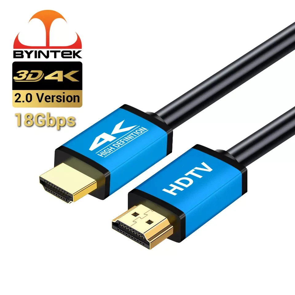 

1.5m 5m 5FT 15FT 2.0 3D 4K HD Cable for 1080P Projector TV Quality Gold Plated Interface 19+1 Copper Cores