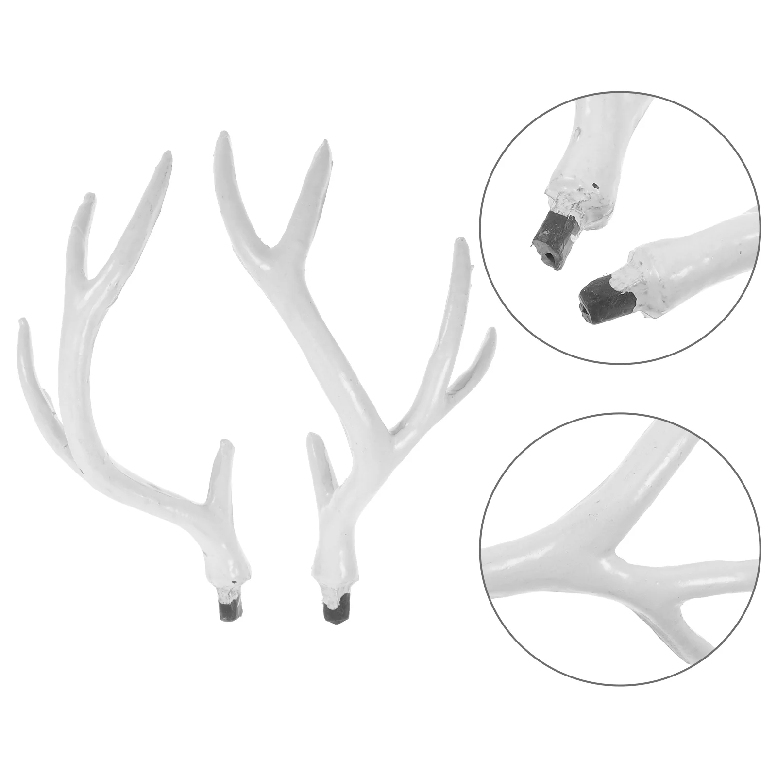 Искусственные рога белый рог оленя обруч для волос головные уборы аксессуар