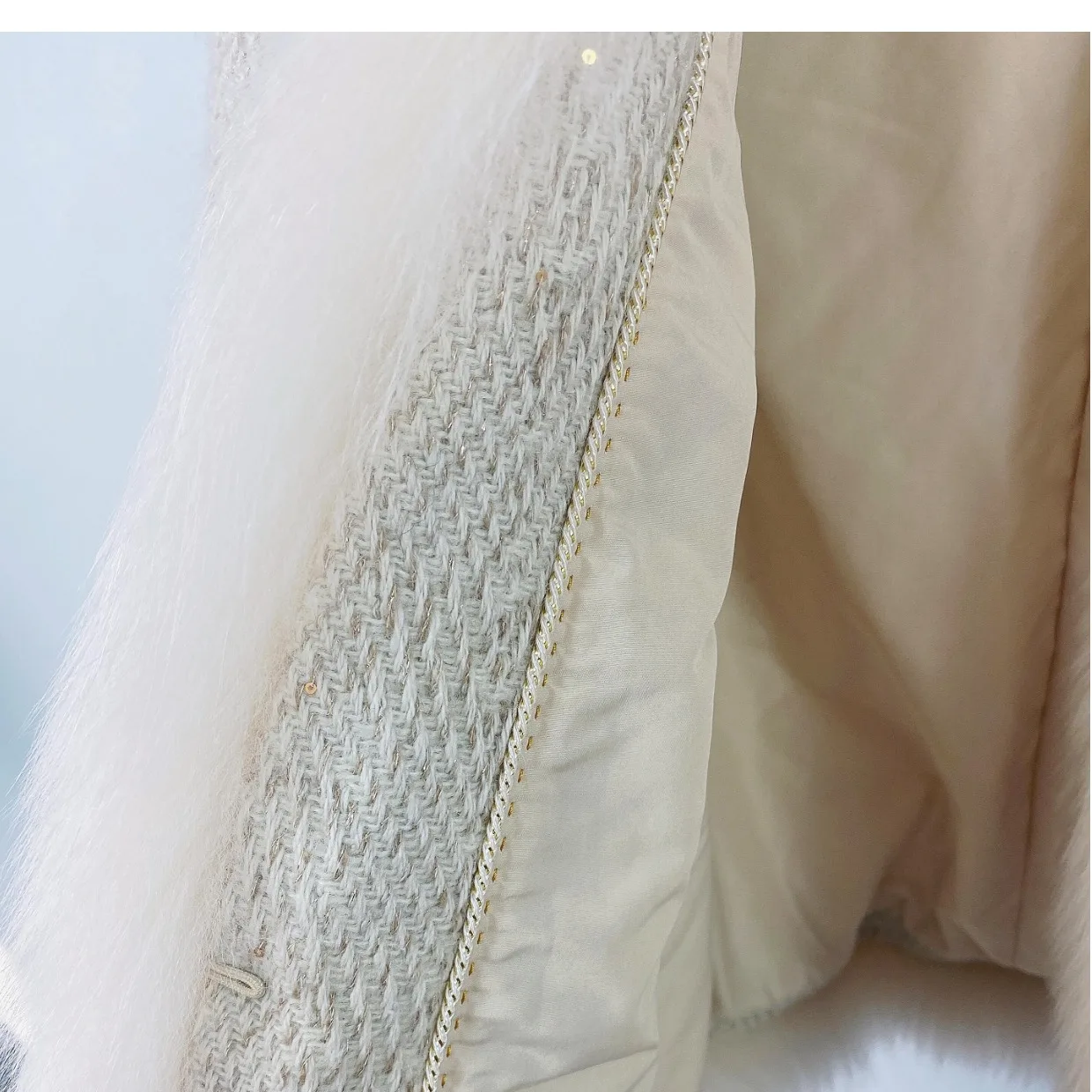 Woolen Imported Whole Leather Fox Fur Coat Female 2022 Autumn and Winter New Long Sleeve Double-faced Fur Jacket Woman Young