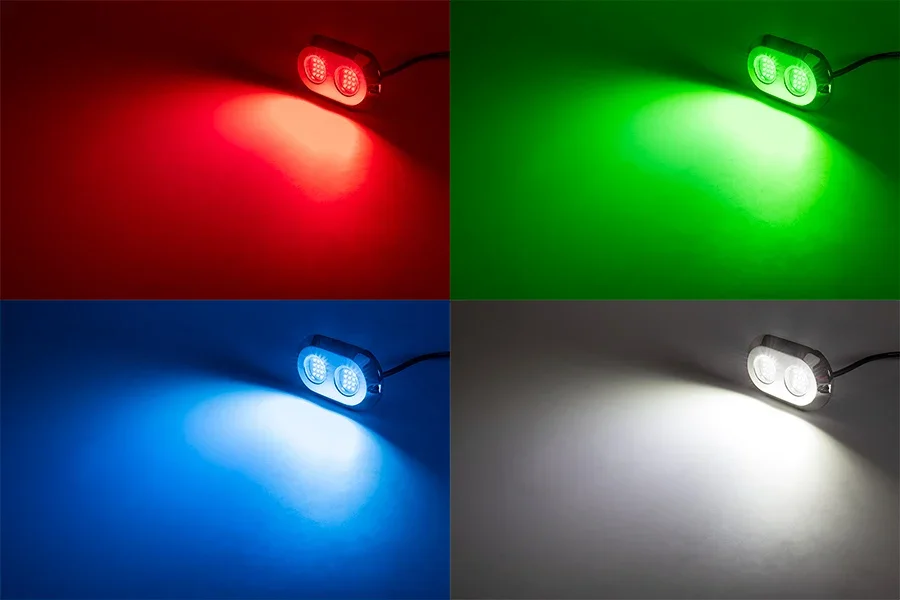 Суперъяркая осветительная лодка модель RGBW 120 Вт яркость 12 В класс защиты IP68