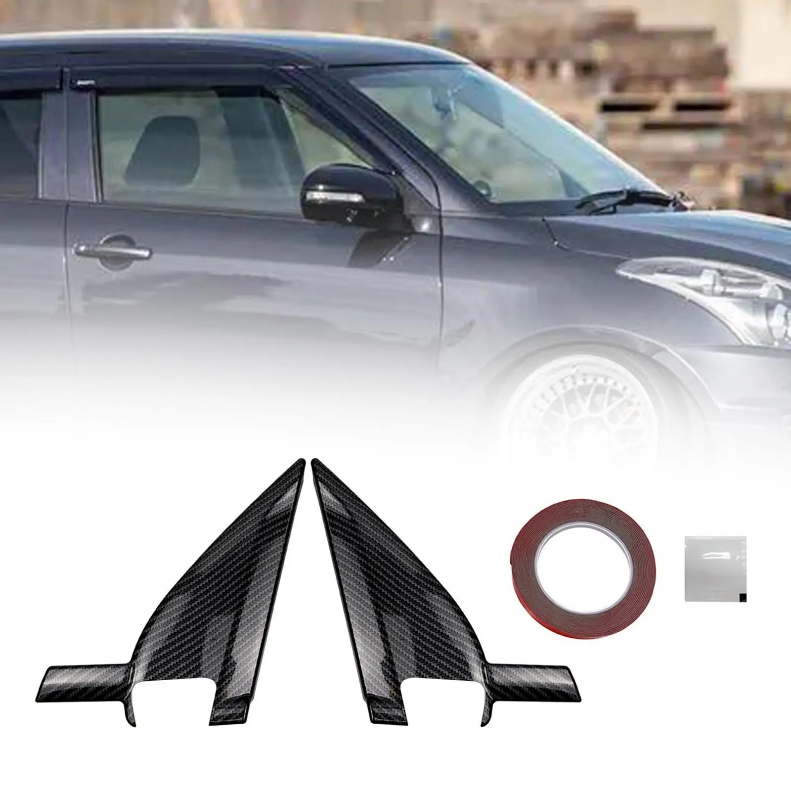 2 шт. аксессуары для панелей A-pillar Suzuki Swift ZD83S ZC53S