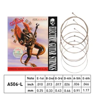 alice electric guitar strings a506 l 6 strings guitar st light single string plate steel core string electric guitar accessories