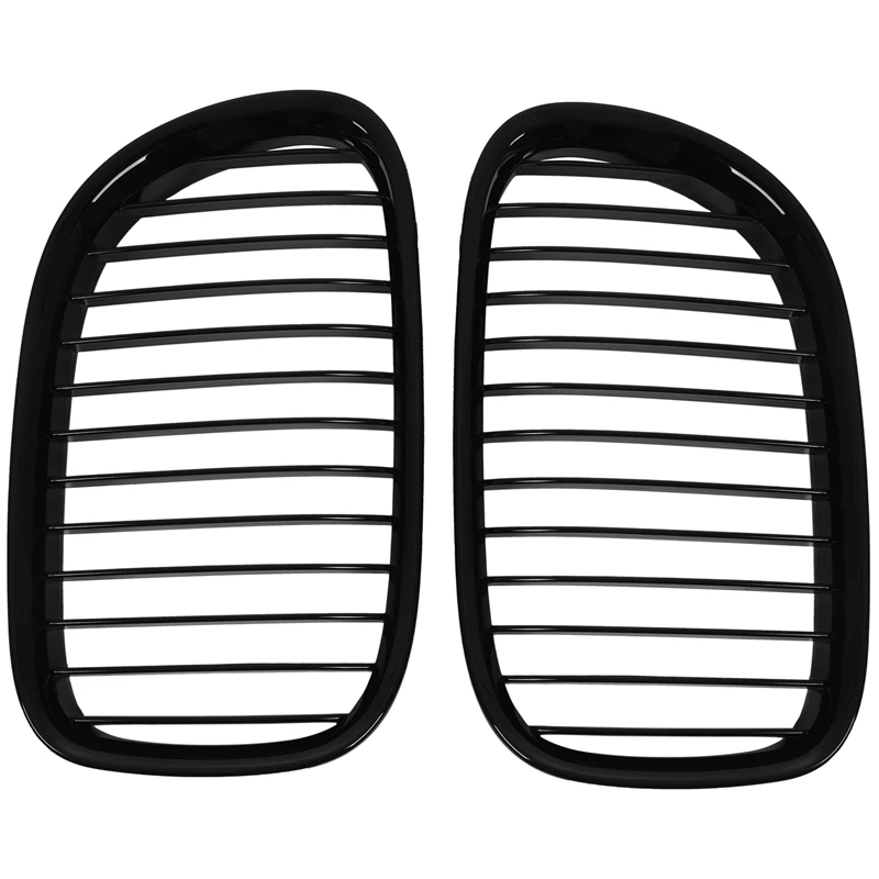 Глянцевый черный Автомобильный передний бампер решетка радиатора для BMW 7-Series F01